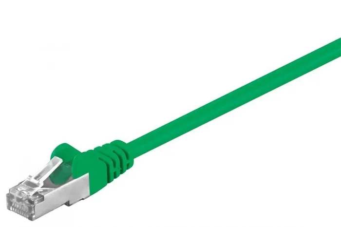 Goobay 50182 cable de red Verde 3 m Cat5e F/UTP (FTP)