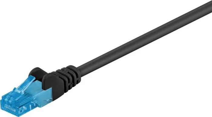 Goobay 55413 cable de red Negro 15 m Cat6a U/UTP (UTP)
