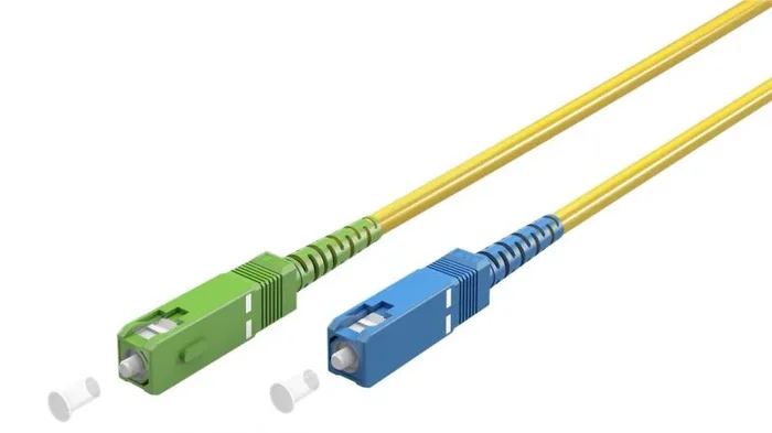 Goobay 59657 Cable de fibra óptica e InfiniBand 0,5 m SC FTTH Amarillo