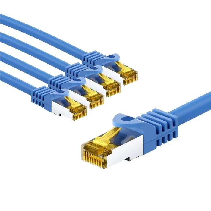 Goobay 69392 cable de red Azul 3 m Cat7 S/FTP (S-STP)