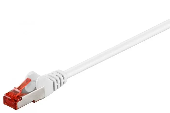 Goobay 93503 cable de red Blanco 10 m Cat6 S/FTP (S-STP)
