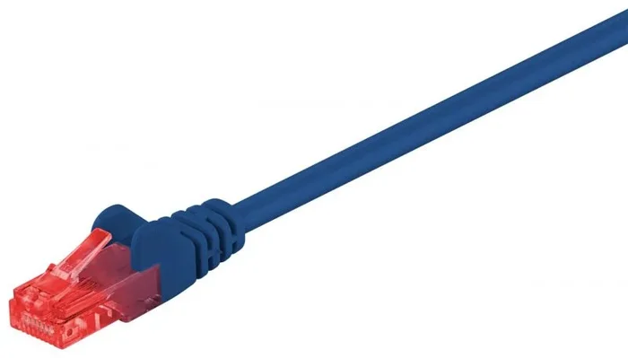 Goobay 95588 cable de red Azul 1,5 m Cat6 U/UTP (UTP)