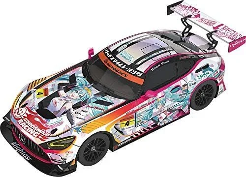 Good Smile Hatsune Miku GT Project: AMG 2021 1:43 Scale Super GT Version Miniature Car,Multicolor