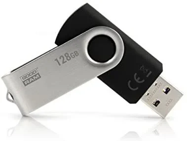 Goodram UTS3 unidad flash USB 128 GB USB tipo A 3.2 Gen 1 (3.1 Gen 1) Negro