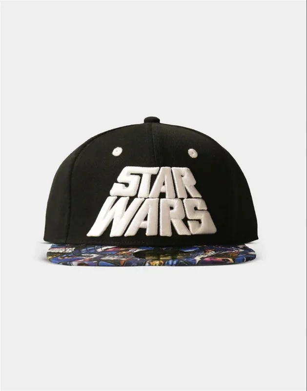 Gorra star wars logo bordado aop