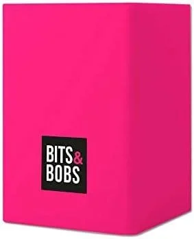 Grafoplas, Lapicero Silicona, Rosa Fluor, 9,5×6,5×6,5cm, Perfecto para Escritorio, Bits&Bobs Pop Up Design, Colores Fluor