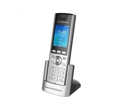 Grandstream dp722 dect cordless hd handset for mobility. up to 10 sip accounts full hd audio multi-language support 1.8 inch