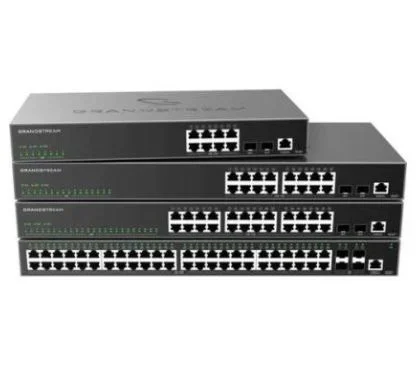Grandstream Networks GWN7813P switch Gestionado L3 Gigabit Ethernet (10/100/1000) Energía sobre Ethernet (PoE) Gris