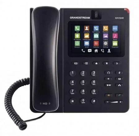 Grandstream Networks GXV3240 teléfono IP Negro 6 líneas LCD Wifi