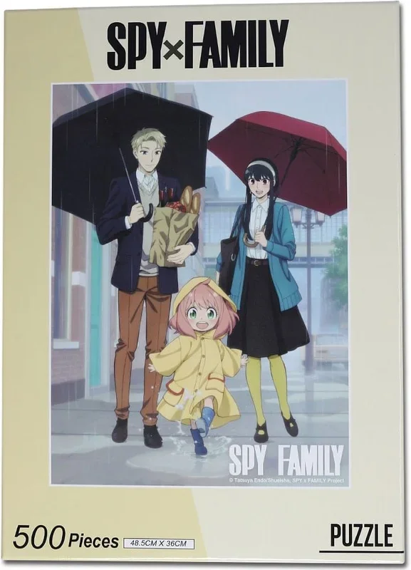 Great Eastern Entertainment Spy x Family Puzzle Rainy Day (500 Piezas)