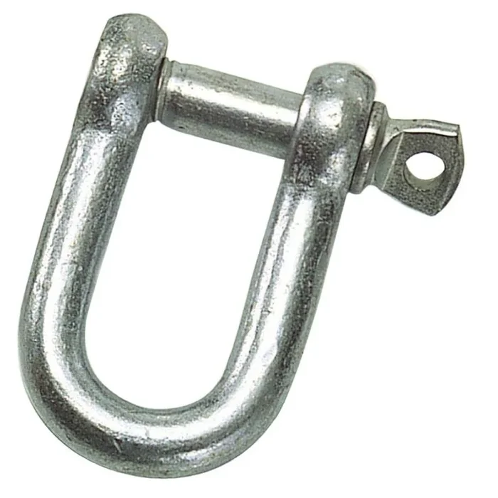 Grillete recto galvanizado 14 mm. 9/16″ uso domestico