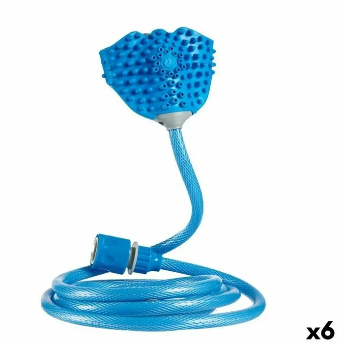 Guante de baño para mascotas azul (6 unidades)