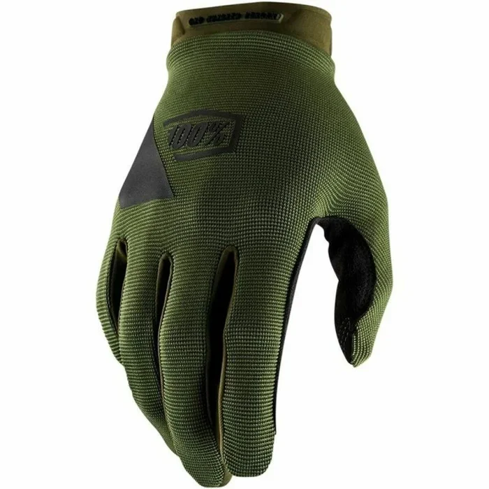 Guantes de Ciclismo 100 % Ridecamp Verde L