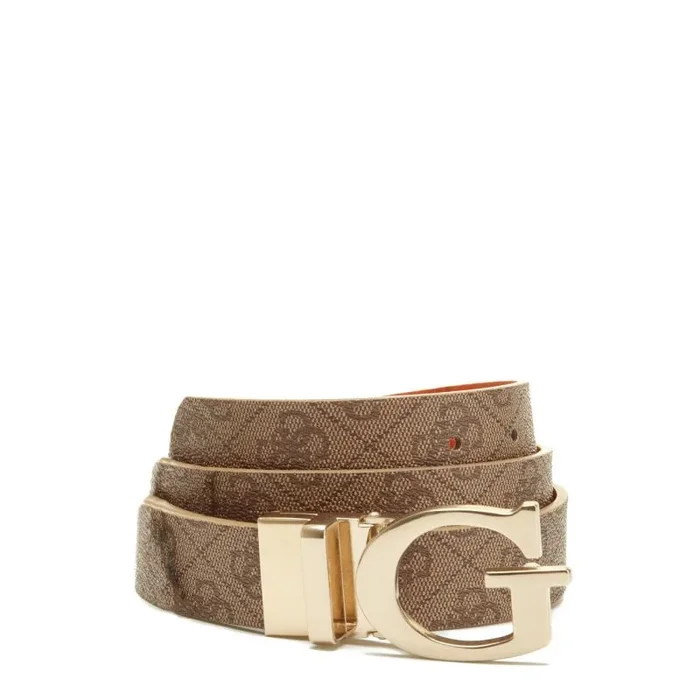 Guess Alisa Reversible And Adjustable Belt W105 Latte/Orange – recortable