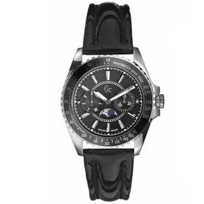 GUESS COLLECTION Reloj Analógico para Mujer de Cuarzo con Correa en Cuero 29006M2