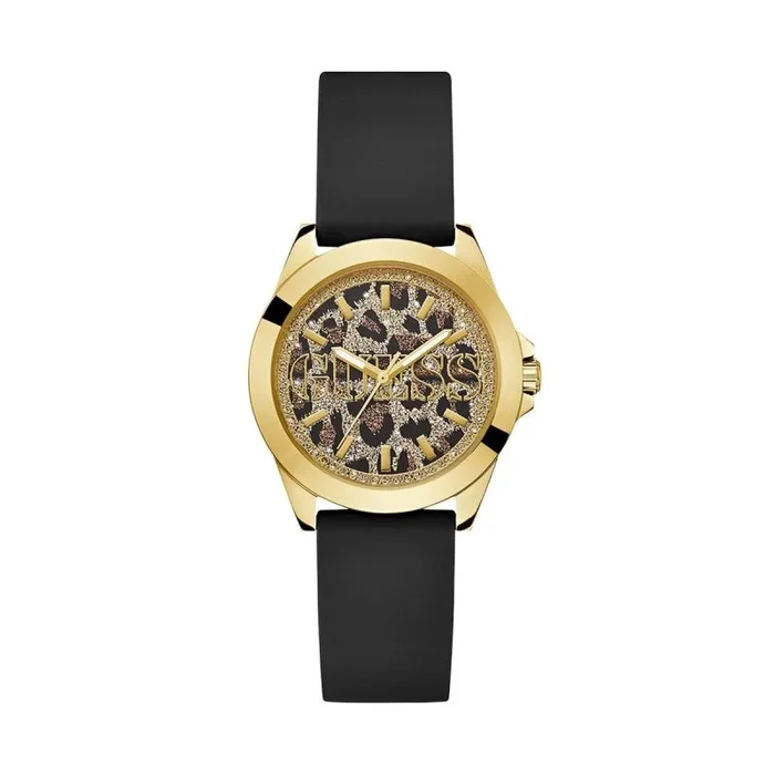 GUESS Reloj para Mujer Analógico Cuarzo japonés con Correa de Silicona GW0749L2