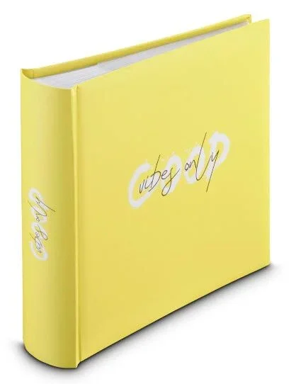 Hama Good Things álbum de foto y protector Amarillo 200 hojas 10 x 15 Encuadernación en tapa dura