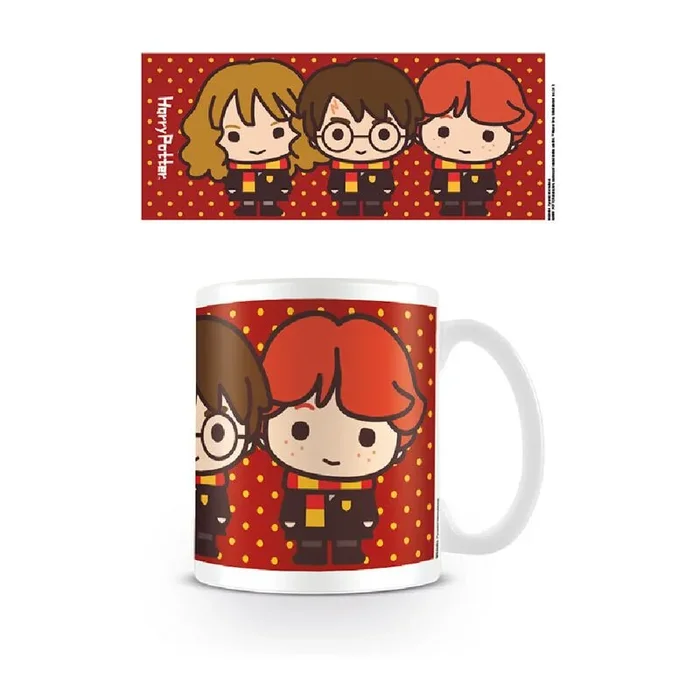 Harry Potter – Taza Chibi Harry Ron Hermione, 320 ML