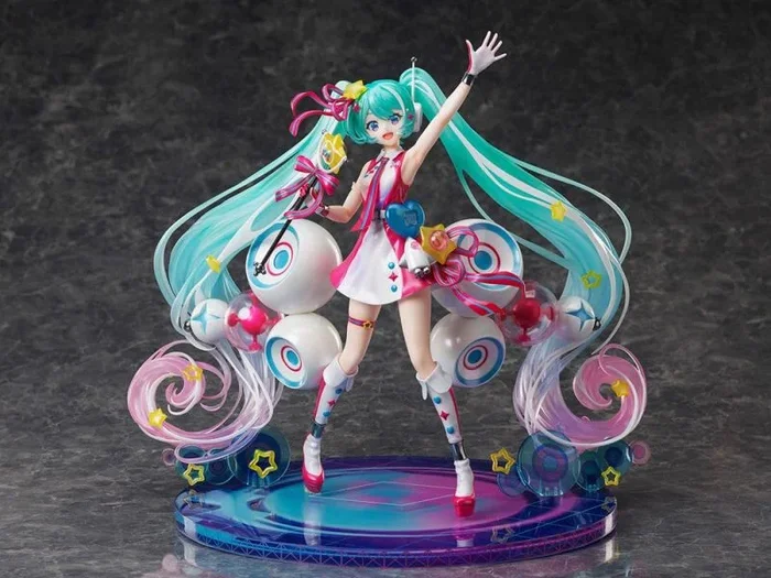 Hatsune miku estatua pvc 1/7 hatsune miku magical mirai 10th anniversary ver. 30 cm
