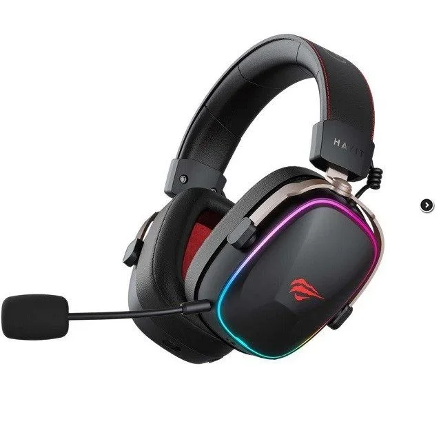 Havit Gamenote H2039BG – Auriculares inalámbricos para videojuegos (7.1, 2.4 GHz, BT + audio de 3.5 mm)