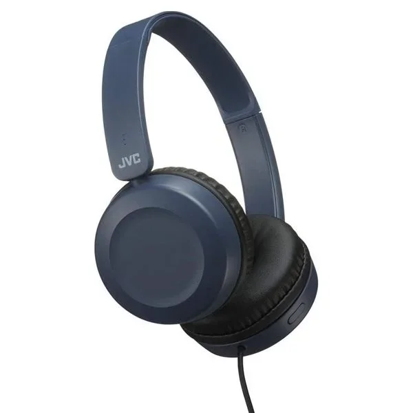 Headset jvc ha-s31m-a-e con cable jack 3.5mm microfono integrado color azul