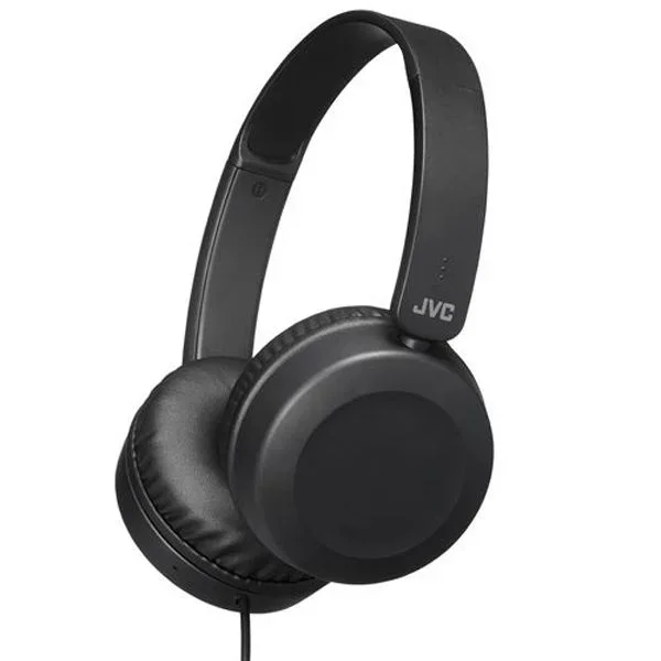 Headset jvc ha-s31m-a-e con cable jack 3.5mm microfono integrado color negro