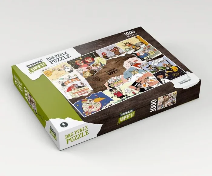 Heer Ma Uff!!- Puzzle, Multicolor (heo GmbH HEO01004)