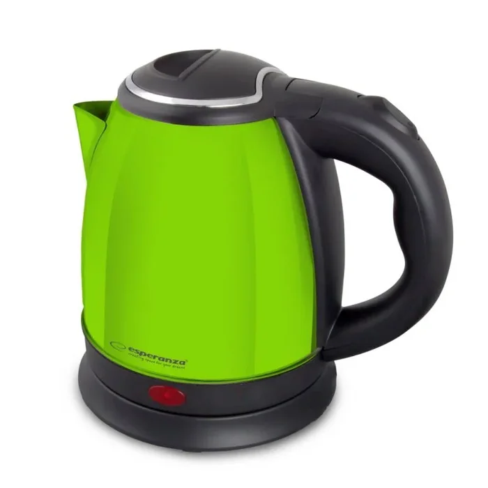 Hervidor Esperanza EKK128G Negro Verde Acero Inoxidable Plástico 1350 W 1 L 5901299966464