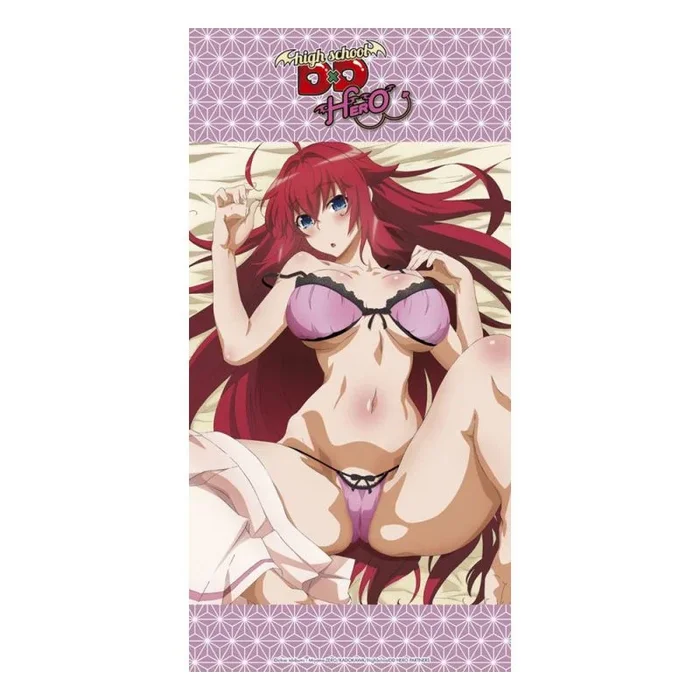 High School DXD Hero Rias en Cama * Toalla de baño/Playa/Toalla * 160 x 80 cm