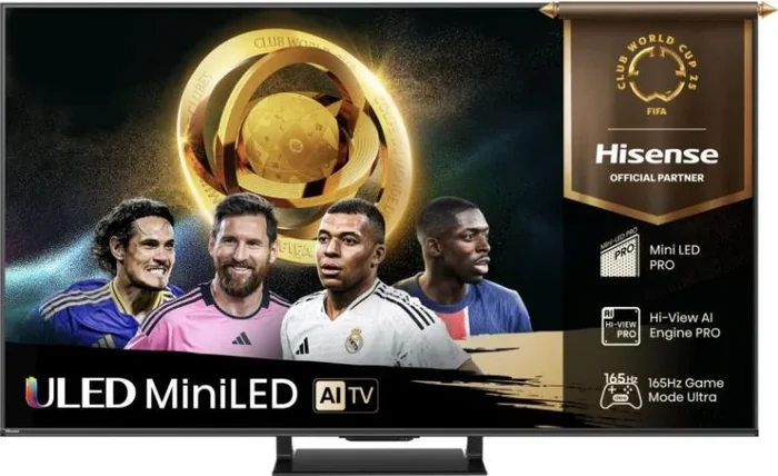 Hisense 55U7Q PRO Televisor 139,7 cm (55″) 4K Ultra HD Smart TV Wifi Negro 500 cd / m²