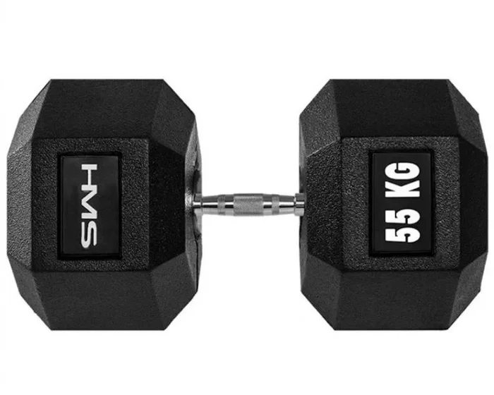 HMS Fitness HEX PRO 55 Mancuerna de peso fijo 55 kg 1 pieza(s)