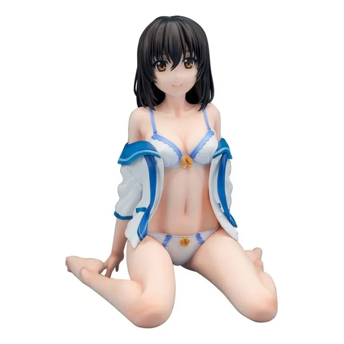 Hobby Stock Strike The Blood Final Statuette PVC 1/4 Yukina Himeragi White Lingerie Ver. 22 cm