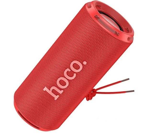 Hoco hc27 soundful altavoz portátil blutooth/ fm/ tarjeta tf/ memoria usb/ aux 2 x 8 w rojo