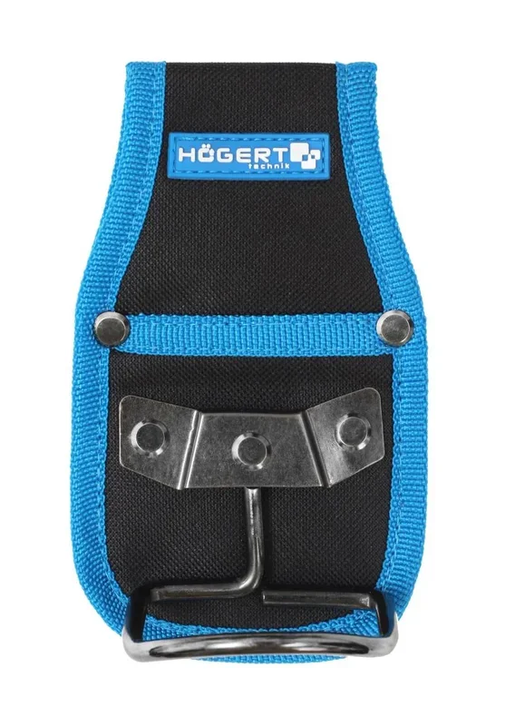 Högert Technik – Gancho para Martillo | Colgante para Martillo de poliéster 600D Resistente | Hamerhalten con Gürtelschlaufe | Robusto y Duradero/Portaherramientas para el cinturón/Holster para