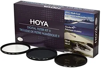 Hoya digital filter kit ii 58mm pol-cirk./ndx8/hmc uv (c)