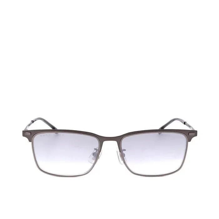 HUGO BOSS Gafas de Sol BOSS 1224/F/S R80 MATTE DARK RUTHENIUM 55/17/145 Hombre