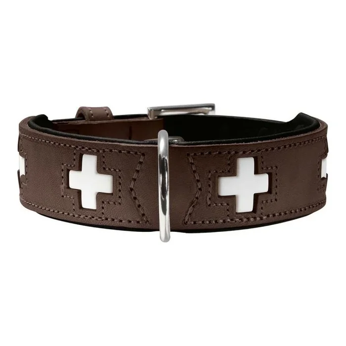 Hunter – Collar Swiss 38-43.5Cm Marrón/Negro