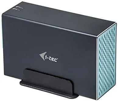 i-tec CAMYSAFEDUAL35 caja para disco duro externo Caja de disco duro (HDD) Negro 3.5″