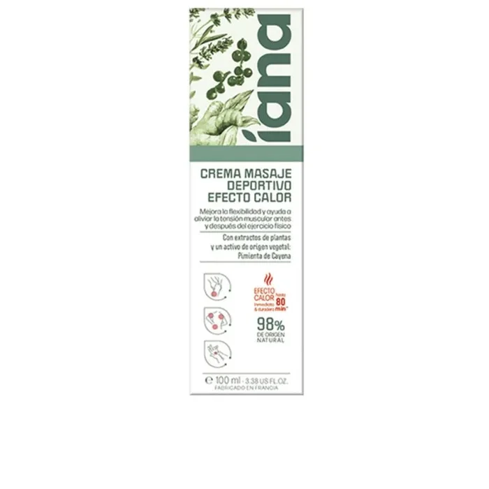 Iana crema de masaje efecto calor 100 ml