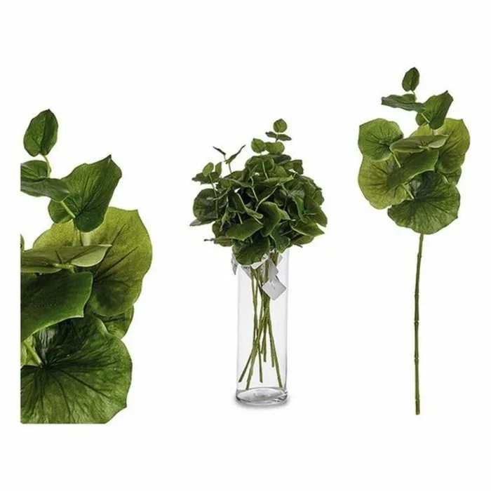 Ibergarden Planta Decorativa Hojas Plástico, 75 cm