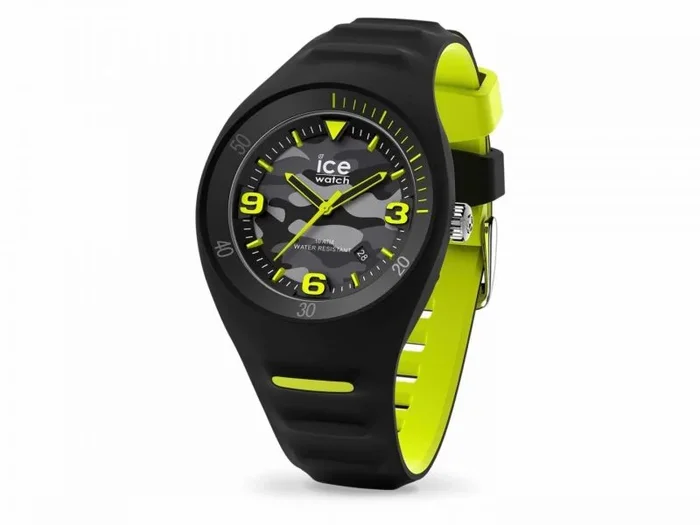 Ice-Watch – P. Leclercq Black army – Reloj negro para Hombre con Correa de silicona – 017597 (Medium)