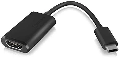 ICY BOX IB-AC551-C Adaptador gráfico USB 4096 x 2160 Pixeles Negro