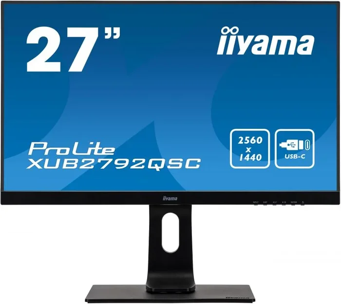 iiyama ProLite XUB2792QSC-B1 pantalla para PC 68,6 cm (27″) 2560 x 1440 Pixeles Wide Quad HD LED Negro