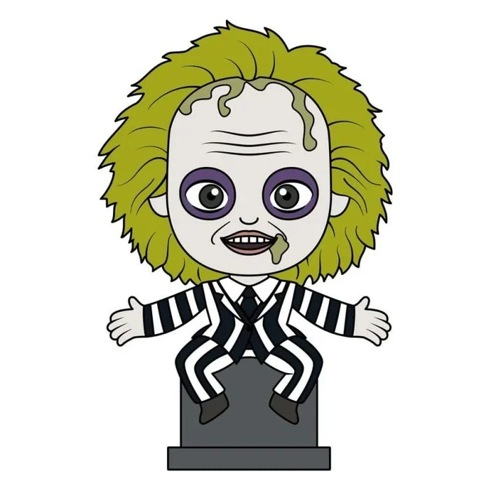 Iman beetlejuice 3d-beetlejuice on tomb.