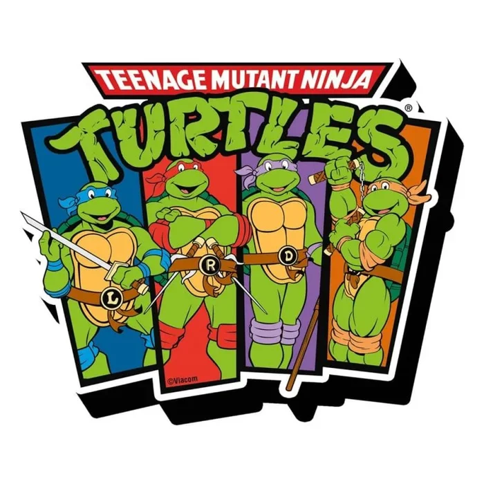 Imán de personajes de Tortugas Ninja Mutantes adolescentes TMNT