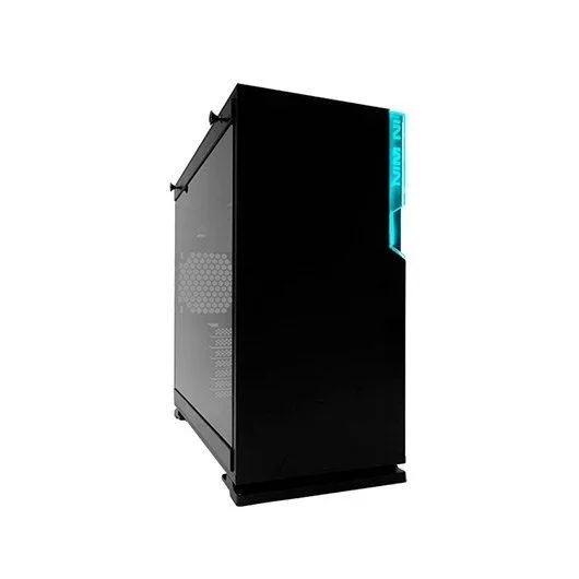 In Win 101C Midi-Tower Negro – Caja de ordenador (Midi-Tower, PC, Acrilonitrilo butadieno estireno (ABS), SECC, Vidrio templado, Negro, ATX,Micro ATX,Mini-ITX, Multi)