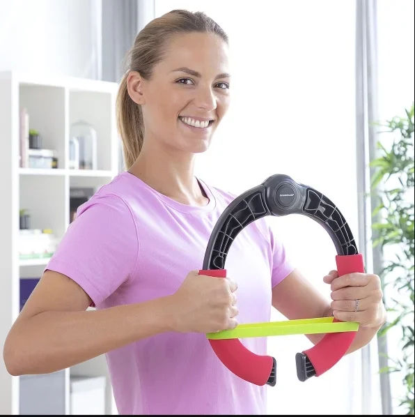 InnovaGoods® Ejercitador de brazos regulable con resistencia ForceArc, tonifica y fortalece tus brazos de forma fácil y efectiva, resistencia regulable y guía de ejercicios, ideal para hogar, gimnasio