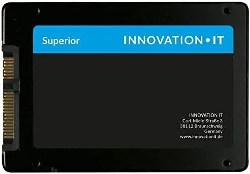 Innovation IT SSD Interno de 256 GB SATA 6,35 cm (2,5 Pulgadas), SATA 6 GB/s, Bulk 00-256999