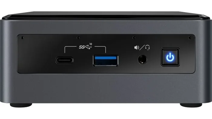 Intel NUC BXNUC10I3FNHFA PCs/estación de trabajo UCFF Intel® Core™ i3 i3-10110U 4 GB DDR4-SDRAM 1 TB Unidad de disco duro Windows 10 Mini PC Negro