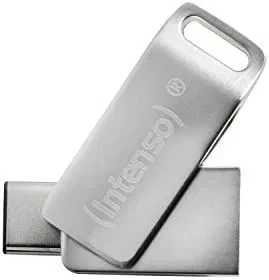 Intenso cMobile Line unidad flash USB 128 GB USB Type-A / USB Type-C 3.2 Gen 1 (3.1 Gen 1) Plata